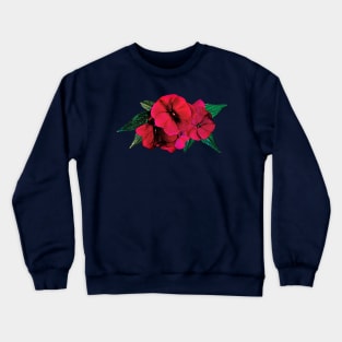 Magenta Impatiens Crewneck Sweatshirt